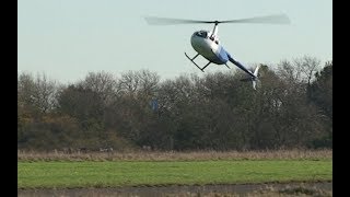 Auto Rotation Demonstration  Robinson R44 [upl. by Rheingold]