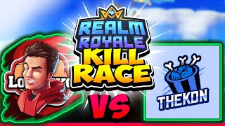 Realm Royale KILL RACE  Lonnieyo VS KDN [upl. by Nannaihr462]