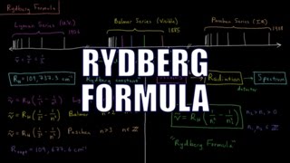 Quantum Chemistry 13  Rydberg Formula [upl. by Sivram303]