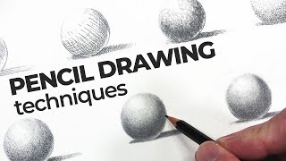 Pencil Drawing Techniques [upl. by Rebm]