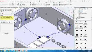 Creating electrical cable routing in SOLIDWORKS [upl. by Frissell]