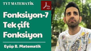 fonksiyonlar7 fonksiyon çeşitleri tek çift fonksiyonlar [upl. by Jonah]