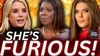 Pam Bondi Admits Why She Can’t STAND NY AG Letitia James [upl. by Anomar]