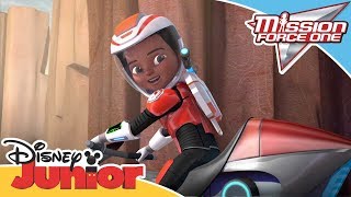 Mission Force One  Connect and Protect Hoverbiking  Official Disney Channel Africa [upl. by Parthinia]