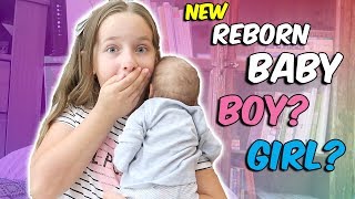 Real Reborn Baby Unboxing Madison Gets a NEW Lifelike Reborn BABY Doll [upl. by Benedicta943]