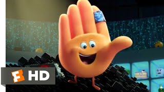 The Emoji Movie  Defeating Smiler Scene  Fandango Family [upl. by Irahk762]