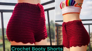 Crochet Shorts Tutorial [upl. by Ahsaya490]