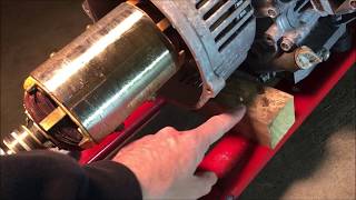 Generator Armature Removal  Rotor Removal [upl. by Rothwell791]