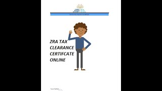 How to get a Tax Clearance Certificate in Zambia with ZRA ONLINE 2020 [upl. by Westley]