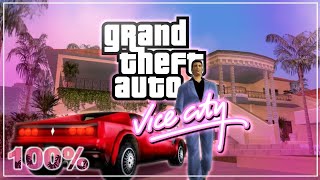 GTA VICE CITY 100 Completion  Full Game Walkthrough 1080p 60fps No Commentary [upl. by Margarette]