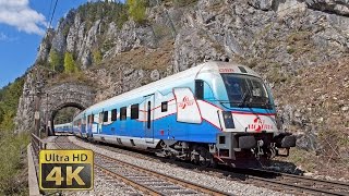 SEMMERINGBAHN  40 minutes 4K Ultra HD video of trains and scenery railway [upl. by Enirroc408]