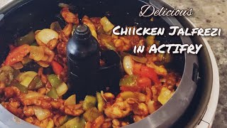 CHICKEN JALFREZI IN Tfal ACTIFRY [upl. by Lyrpa]