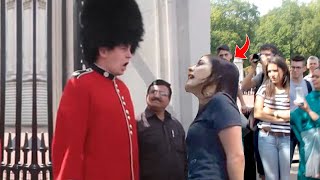 Top 10 Times People Yelled At The Queens Guards [upl. by Nalahs]