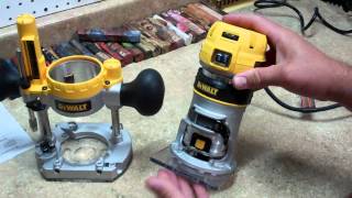 DEWALT DWP611PK Compact Router  Review [upl. by Redmund]