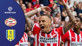 PSV vs RKC Waalwijk  Eredivisie 20242025 [upl. by Engdahl635]