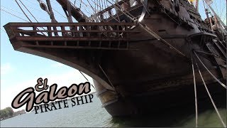 Real Life Pirate Ship  El Galeon  Spanish Merchant Ship  Matts Rad Show [upl. by Etnoj]