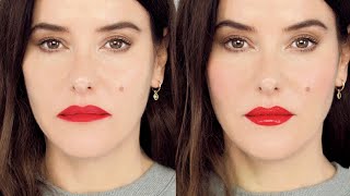 My Lip Lift Technique  Makeup Tips for Happy Lips [upl. by Worrad]