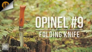 Opinel No 9  Folding Bushcraft Knife  Field Review [upl. by Roth569]