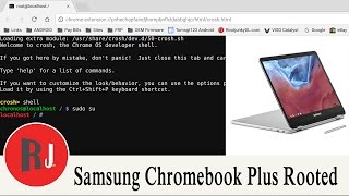 Samsung Chromebook Plus Developer Mode Root Access Tutorial [upl. by Aniret566]