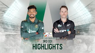 Bangladesh vs New Zealand Highlights  3rd ODI  New Zealand tour of Bangladesh 2023 [upl. by Preuss468]