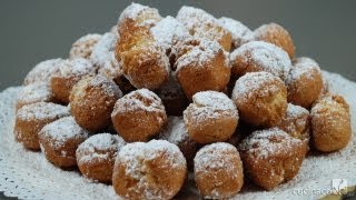 Castagnole di carnevale  typical Italian dessert [upl. by Aeuhsoj352]