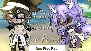 24 Horas Diciendo Lo Que Pienso Nayely Gacha [upl. by Fidelity]