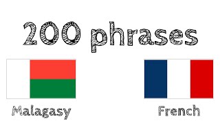 200 phrases  Malgache  Français [upl. by Novyad586]