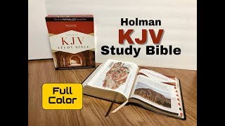 Holman KJV Study Bible Review [upl. by Karla]