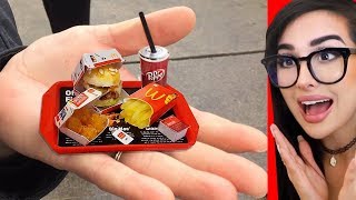 Real MINIATURE Food and Tiny Cooking You Can Eat [upl. by Ttebroc]