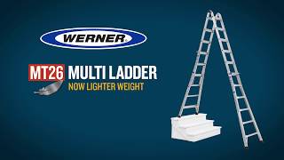 Werner  MT26 Multi Purpose Ladder [upl. by Weitman163]