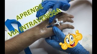 Aprende a Canalizar VÍA INTRAVENOSA Venoclisis [upl. by Ymmit]