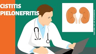 Cistitis y pielonefritis Definición etiología diagnostico y tratamiento [upl. by Bergess]