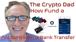 How to Fund your Cryptocom Account with a Bank Transfer [upl. by Adnak]