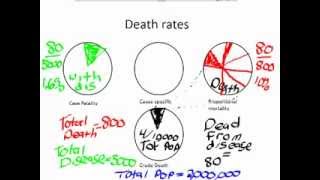 Epidemiology Calculating Death Rates [upl. by Kerry47]