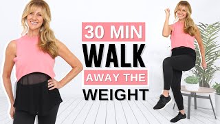 30 Minute Walk At Home  Full Body Fat Burning Cardio Workout [upl. by Eimmat]