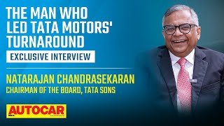 N Chandrasekaran on Tata Motors comeback  Exclusive Interview  Autocar India [upl. by Dnalel754]