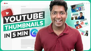 How to Make a Professional Thumbnail for YouTube Videos in Just 3 Steps [upl. by Pincas]