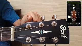 Guitar Lesson 4 for Beginners in Hindi  How to Tune A Guitar [upl. by Ettenuj]