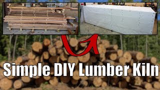 Simple DIY Wood Drying Kiln [upl. by Anelliw]