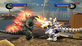 Godzilla Unleashed PS2 Gameplay HD PCSX2 [upl. by Yrannav877]