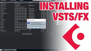 Cubase installing VST plugins and effects [upl. by Okimik]