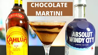 How To Make Chocolate Martini Easy Recipe [upl. by Cia26]