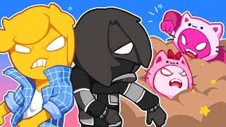 Amazing CAT FIGHT  GANG BEASTS [upl. by Eniamsaj]