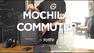 Mochila ejecutiva Commuter  TOTTO [upl. by Gregoor]