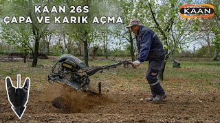 KAAN 26S 7HP ÇAPA MAKİNESİ VE KANATLI KARIK AÇMA [upl. by Wrand]