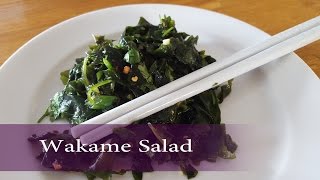 Seaweed Salad Recipe  Healthy Wakame Salad [upl. by Fischer]