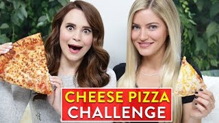 CHEESE PIZZA CHALLENGE ft iJustine [upl. by Hollingsworth]