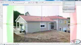 Tuto  SketchUp Pro Travail sur photo [upl. by Adnovad]