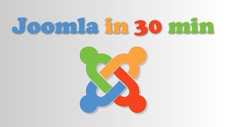 Build a New Joomla Website in less than 30min  Joomla Installation [upl. by Aleek826]