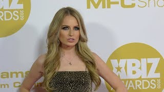 Scarlett Sage 2020 XBIZ Awards Red Carpet Fashion in 4K [upl. by Sofko821]